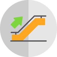 Escalator Vector Icon Design