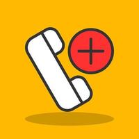 Emergency Call Vector Icon Design