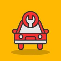 Car Service Vector Icon Design