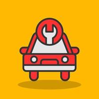 Car Service Vector Icon Design