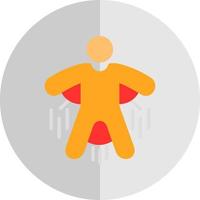 Base Jump Vector Icon Design