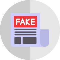 Fake News Vector Icon Design