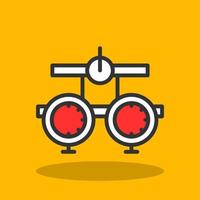 Optometrist Vector Icon Design