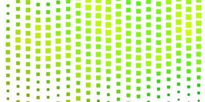 Light Green vector backdrop with rectangles.