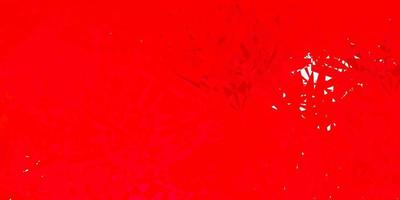 Light Red vector backdrop with triangles, lines.