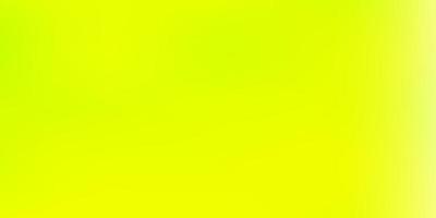 Light green, yellow vector blurred pattern.