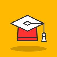 Graduation Vector Icon Design