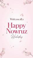 Happy Nowruz vector illustration background. Spring celebration vector design.