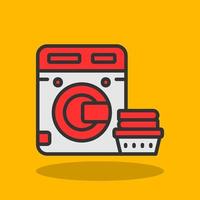 Laundry Vector Icon Design