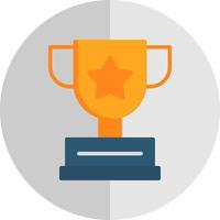 Trophy Vector Icon Design