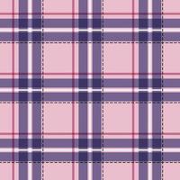 Vector checkered fabric pattern, background plaid in the style of the 70s. Tweed ornament. Tartan seamless.