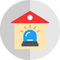 Security Alarm Vector Icon Design