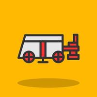 Ice Resurfacer Vector Icon Design