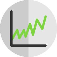 Frequency Graph Vector Icon Design