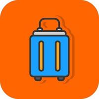 Suitcase Vector Icon Design