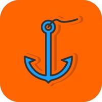 Anchor Vector Icon Design