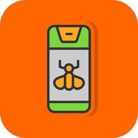 Insect Repellent Vector Icon Design