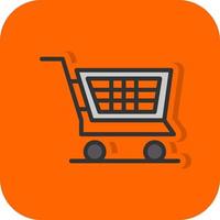 Trolley Vector Icon Design