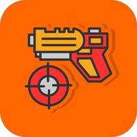 Shooting Game Vector Icon Design