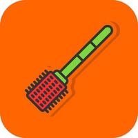 Toilet Brus Vector Icon Design