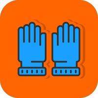 Gloves Vector Icon Design
