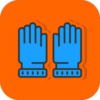 Gloves Vector Icon Design