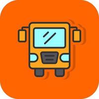 diseño de icono de vector de autobús