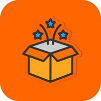 Magic Box Vector Icon Design