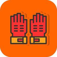 Glove Vector Icon Design