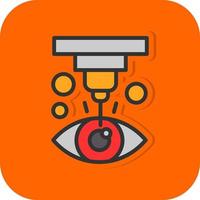 Laser Surgery Vector Icon Design