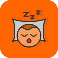 Sleep Vector Icon Design