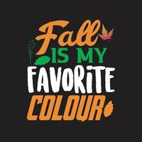 Fall T-Shirt Design vector