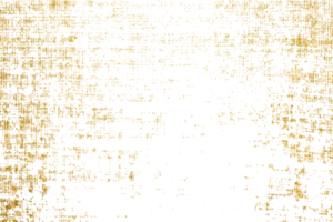 Gold spritzt Textur. Grunge golden Hintergrund Muster von Risse, Schrammen, Chips, Flecken, Tinte Flecken, Linien auf transparent Hintergrund png Datei