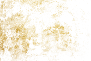 Gold spritzt Textur. Grunge golden Hintergrund Muster von Risse, Schrammen, Chips, Flecken, Tinte Flecken, Linien auf transparent Hintergrund png Datei