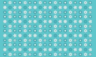 cool flower pattern vector