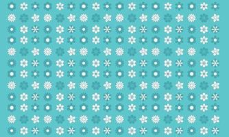 cool flower pattern vector