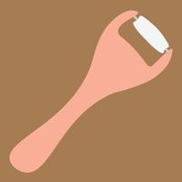 gua sha facial masaje herramientas. rosado cuarzo y blanco rodillo vector