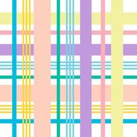 colorful plaid seamless background fabric pattern vector
