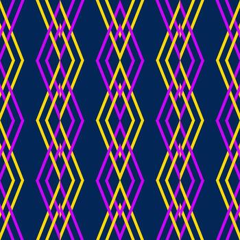 sin costura zigzag modelo fondo, tela patrón, para impresión, manteles, cortinas, fondo de pantalla vector