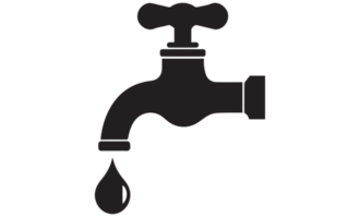 save water - water - tap icon on transparent background. png