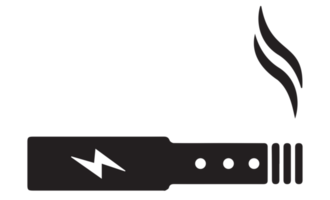 e- Zigarette - - Dampfen - - elektronisch Zigarette Symbol. Dampfen Gerät. Symbol auf transparent Hintergrund png