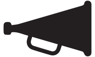 megaphone isolated on Transparent Background png