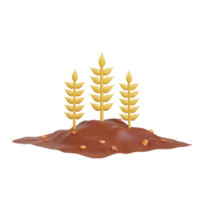 Farm Agriculture 3D Icon png