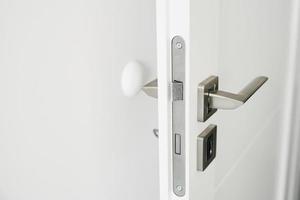 Stopper for door handle on the wall for protect from damage photo