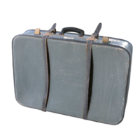 suitcase for travel 3d rendering png