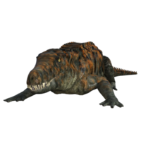 uberabasuchus dinosauro isolato 3d rendere png