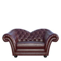 armchair isolated 3d render png