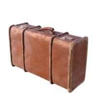 suitcase for travel 3d rendering png