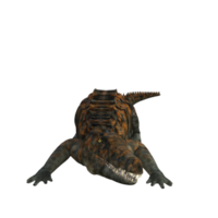 uberabasuchus dinosaure isolé 3d rendre png