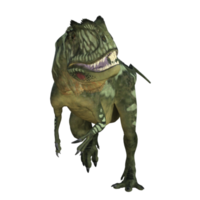 yangchuanosauro dinosauro isolato png